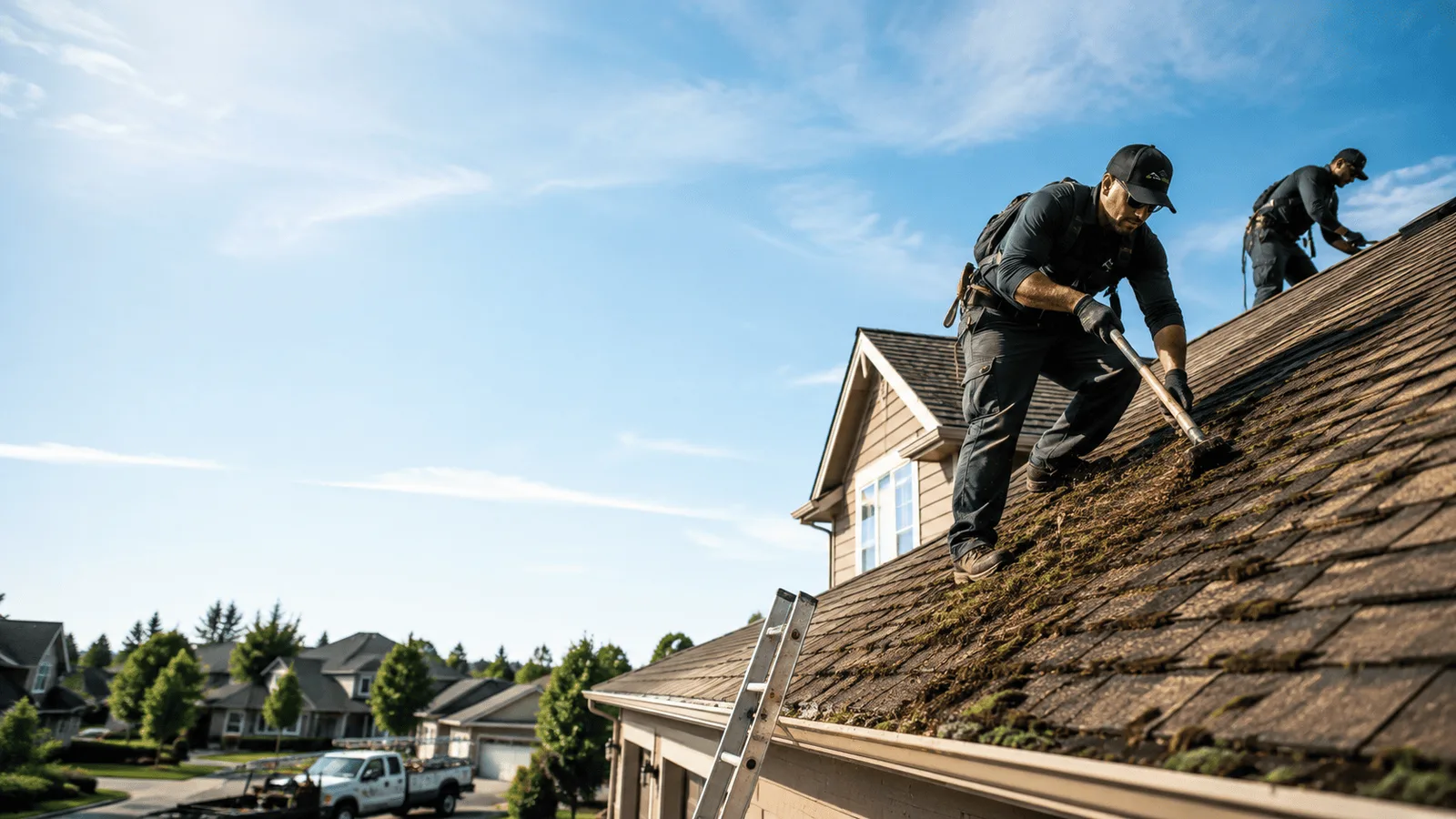 Roof Moss Removal in Rayne, LA near me